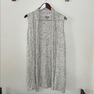 Joseph A. Sleeveless Sweater Knit BOHO Acrylic Linen Size Medium